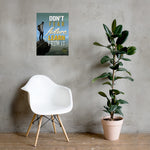 Don't Fear Failure - Motivational Quote, Inspirational Poster